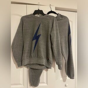 Aviator nation set sweatshirt and pants